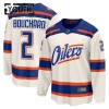 Lasten NHL Edmonton Oilers Pelipaita 2025-26 Fanatics Premium Evan Bouchard Alternate Valkoinen